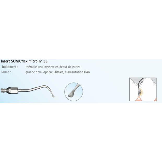 INSERT N°33A MICRO GRANDE DISTAL DIAMANTE