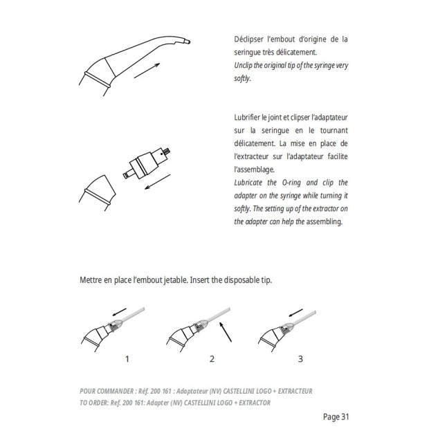 ADAPTATEUR RISKONTROL CASTELLINI LOGO