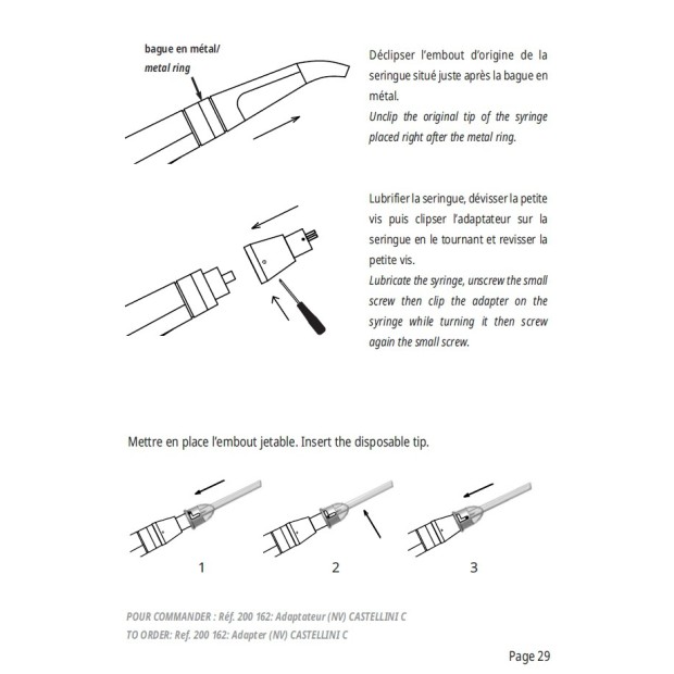 ADAPTATEUR RISKONTROL CASTELLINI C