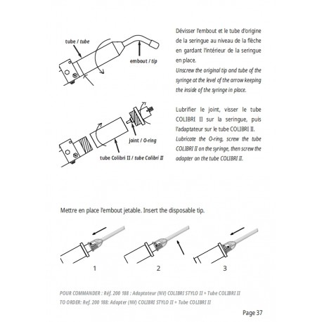 ADAPTATEUR RISKONTROL COLIBRI STYLO II