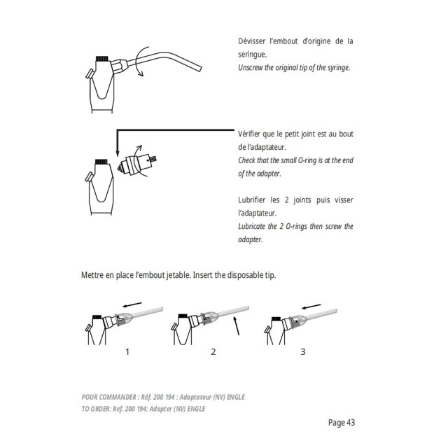 ADAPTATEUR RISKONTROL ENGLE