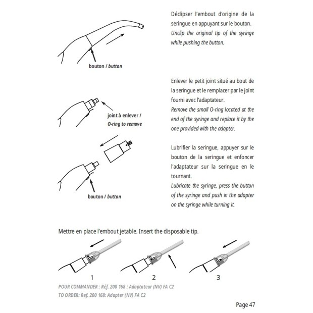 ADAPTATEUR RISKONTROL FA C2