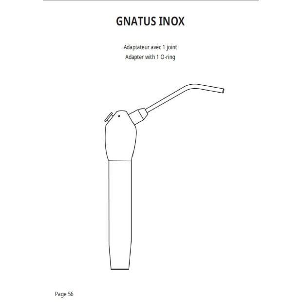 ADAPTATEUR RISKONTROL GNATUS INOX