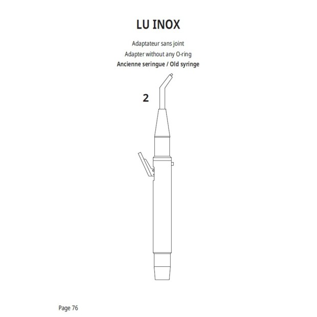 ADAPTATEUR RISKONTROL LU INOX