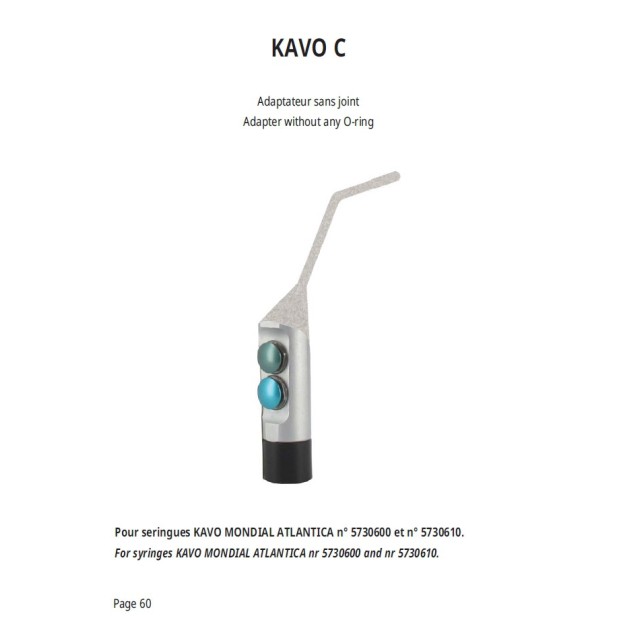 ADAPTATEUR RISKONTROL KAVO C