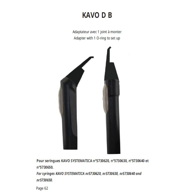 ADAPTATEUR RISKONTROL KAVO DB