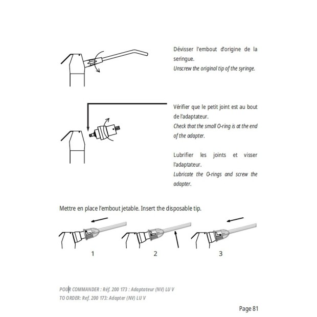 ADAPTATEUR RISKONTROL LU V