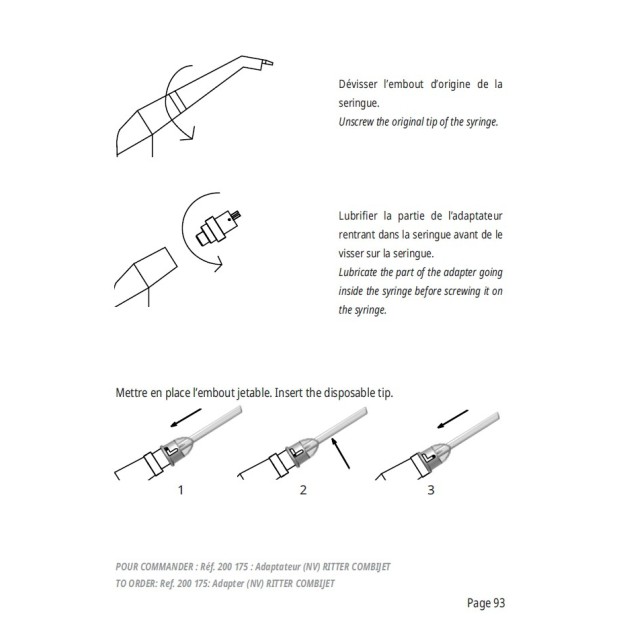ADAPTATEUR RISKONTROL RITTER COMBIJET