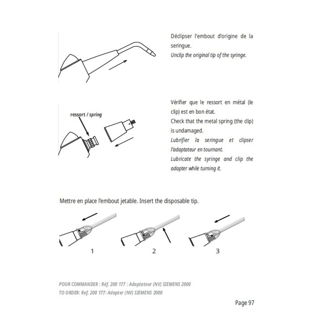 ADAPTATEUR RISKONTROL SIEMENS 2000