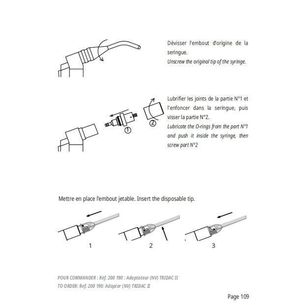 ADAPTATEUR RISKONTROL TRIDAC II