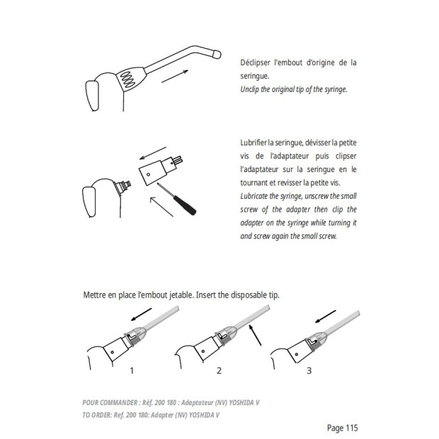 ADAPTATEUR RISKONTROL YOSHIDA V