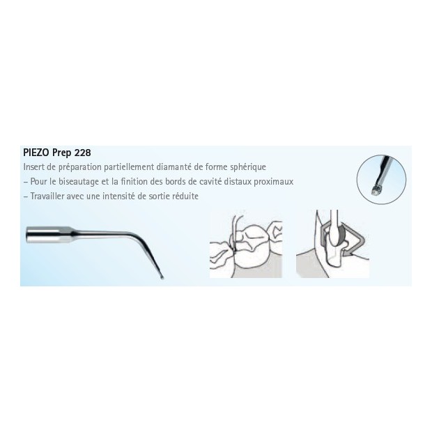 INSERT PREP 228 POUR PIEZOLED KAVO