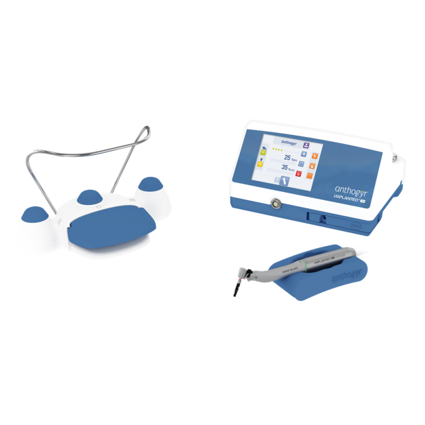 MOTEUR IMPLANTEO LED + CA led vert 20:1