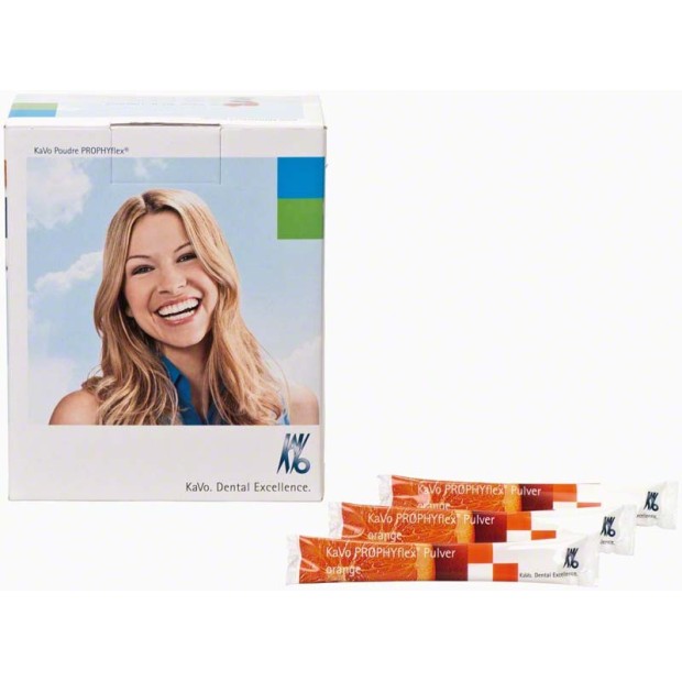 POUDRE DE POLISSAGE PROPHYFLEX ORANGE (80 DOSETTES de 15GR)