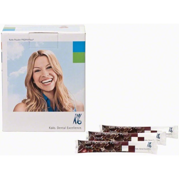 POUDRE DE POLISSAGE PROPHYFLEX CERISE (80 DOSETTES de 15GR)
