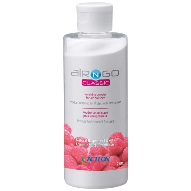 POUDRE DE POLISSAGE AIR-N-GO FRAMBOISE (4 FLACONS DE 250gr)