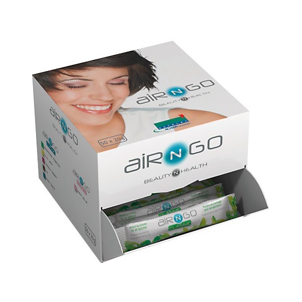 POUDRE DE POLISSAGE AIR-N-GO MENTHE POIVREE (50 SACHETS DE 20gr)