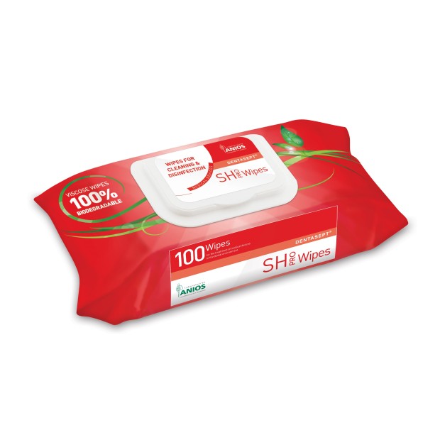 LINGETTE DENTASEPT SH PRO WIPES (BOITE DE 100)