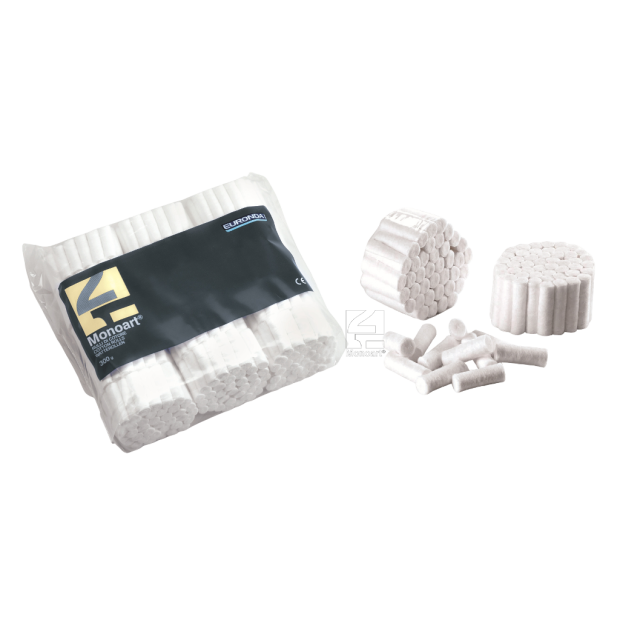 COTON SALIVAIRE Ø10MM MONOART (ROULEAU DE 300GR)