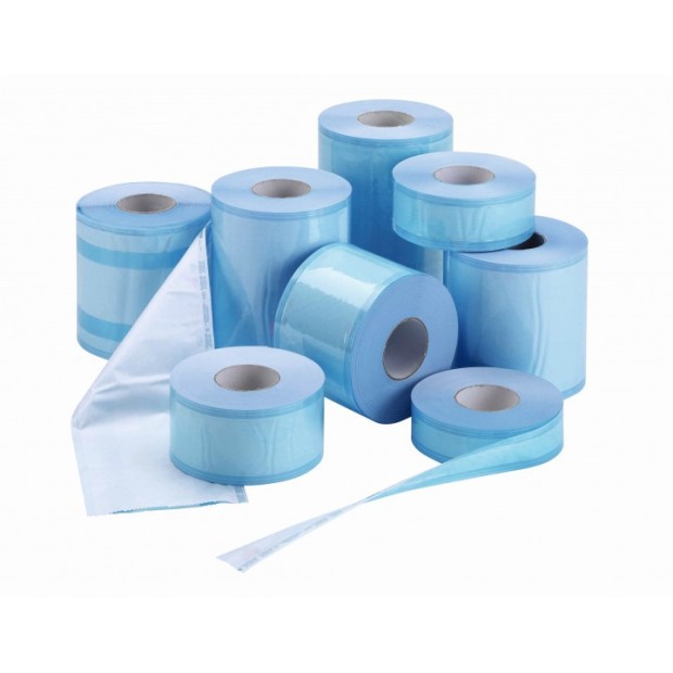 ROULEAU DE STERILISATION EUROSTERIL 20cm x5cm d'ep. (LONGUEUR 100m)
