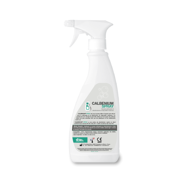 Calbenium Spray 750ml - Mousse nettoyante et désinfectante
