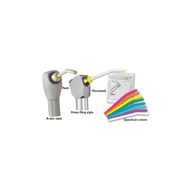 EMBOUT DE SERINGUE JETABLE SEAL TIGHT MULTI COLOR (SACHET DE 200)
