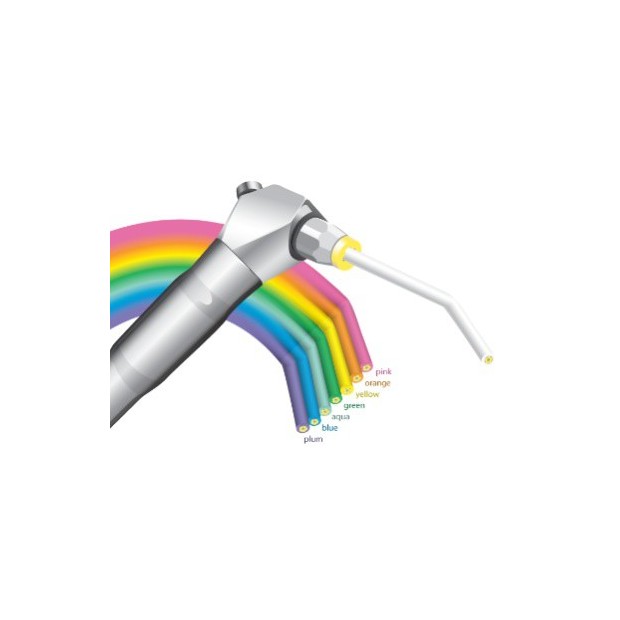EMBOUT DE SERINGUE JETABLE SEAL TIGHT MULTI COLOR (SACHET DE 200)