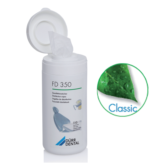 BOITE DE LINGETTES CLASSIC FD350 DURR DENTAL (boîte de 110)