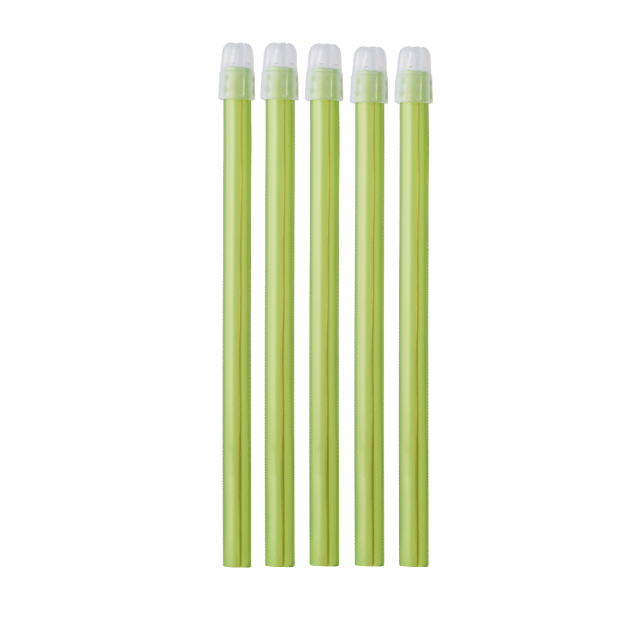 Pompe à salive EM15 couleur lime transparent Monoart (sachet de 100)