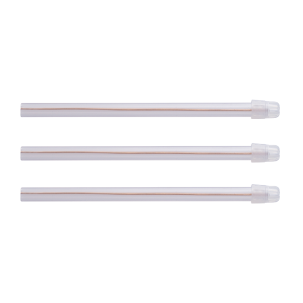 POMPE A SALIVE MONOART EM15 COULEUR TRANSPARENT (SACHET DE 100)