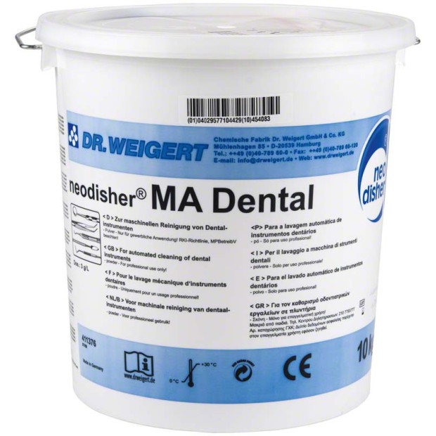 NEODISHER MA DENTAL DETERGENT POUDRE 10 KG