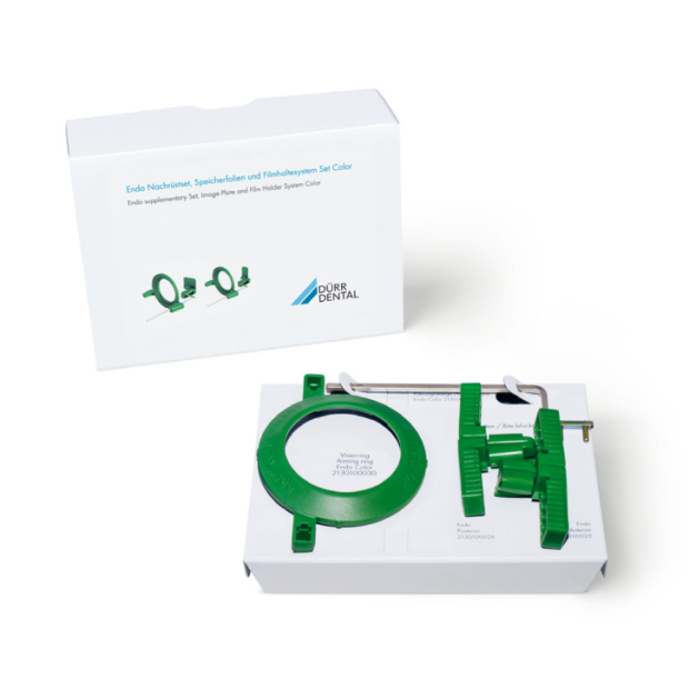 Kit dangulateurs pour écrans à mémoire pour des clichés endo