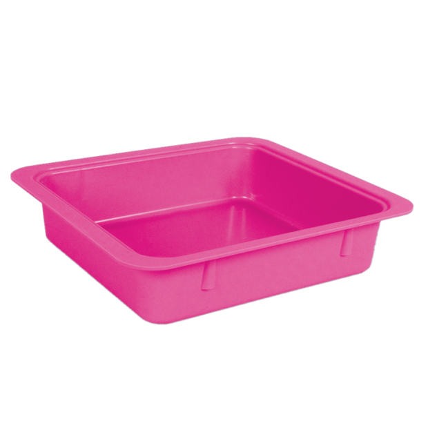 TUBS A MATERIAUX COULEUR ROSE