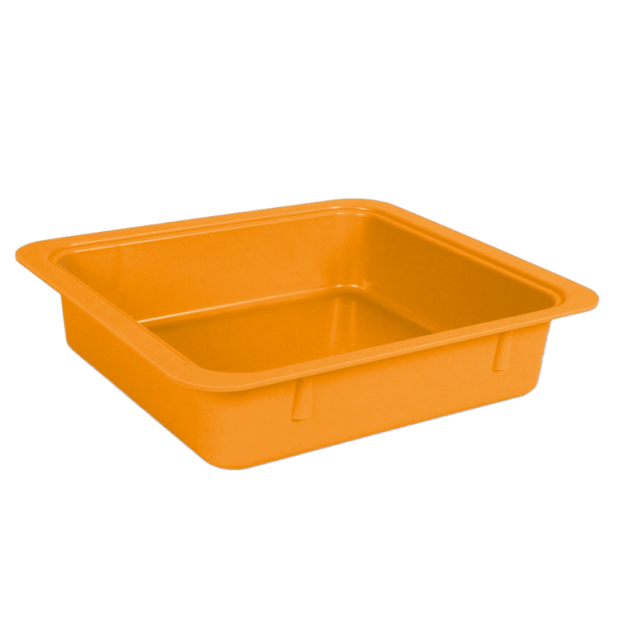 TUBS A MATERIAUX COULEUR  ORANGE