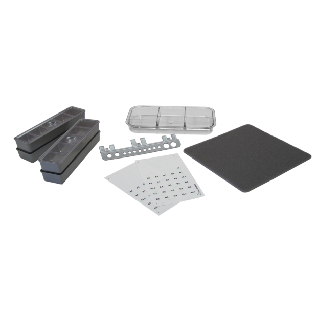 Kit d'accessoires pour cuvette à matériaux et mini-recharges ZIRC