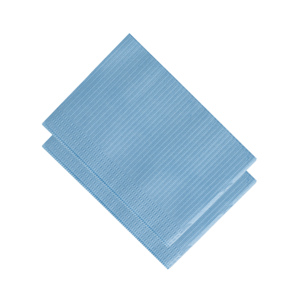 Serviette Towel up bleue Monoart (10 sachets de 50)