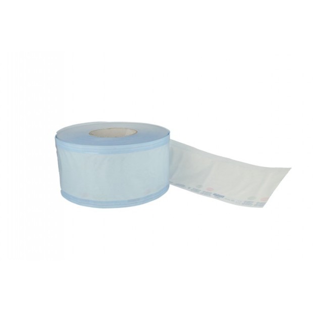 ROULEAU DE STERILISATION 25x5cm EUROSTERIL (Longueur 100m)