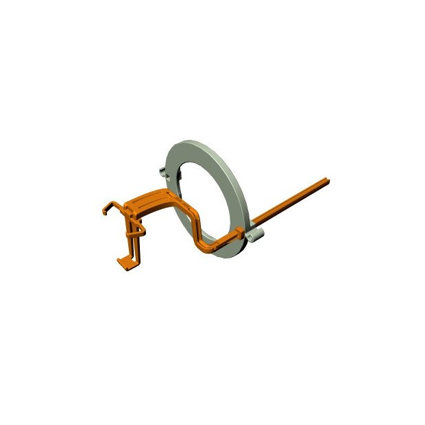 Kit de 10 angulateurs plastique Periapical (orange) Taille 2