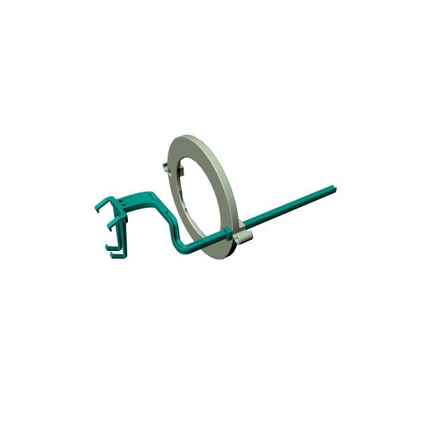 Kit de 10 angulateurs plastique Postérieur (vert) Taille 2