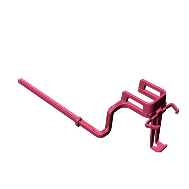 Kit de 6 angulateurs plastique Endo (rose) Taille 1