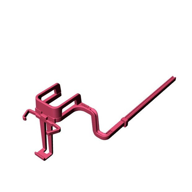 Kit de 6 angulateurs plastique Endo (rose) Taille 1