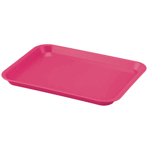 Plateau à instruments B-Lok sans compartiment Néon Rose