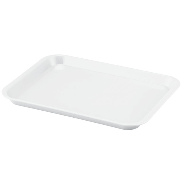 Plateau à instruments B-Lok sans compartiment Blanc