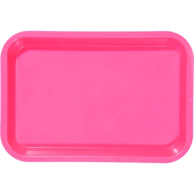 Mini Plateau (23,5 x 16,0 x 2,2 cm) neon rose
