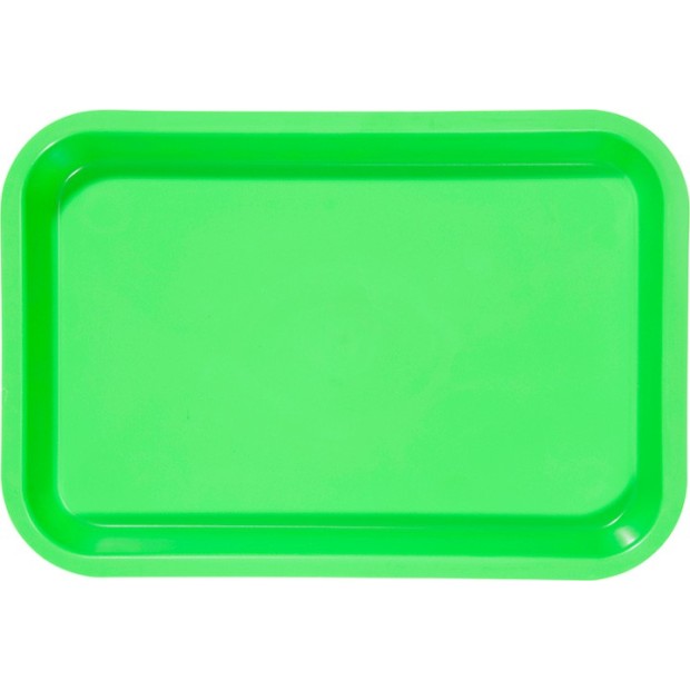 Mini Plateau (23,5 x 16,0 x 2,2 cm) neon vert