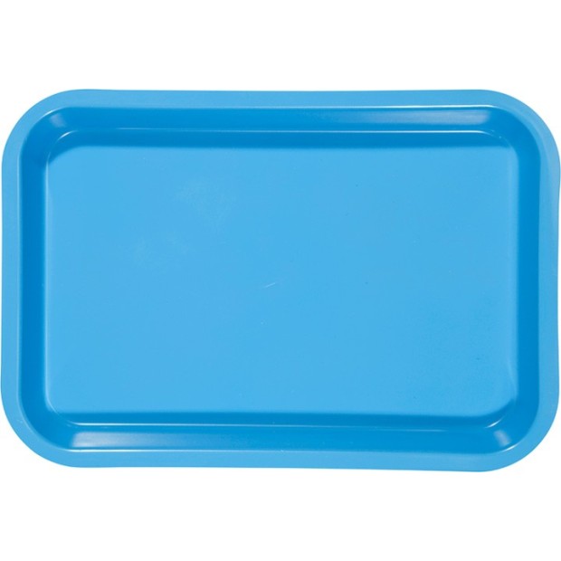 Mini Plateau (23,5 x 16,0 x 2,2 cm) neon bleu