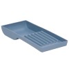 Plateau pour instrument à main, miroirs (9,5 x 19,7 cm) Bleu