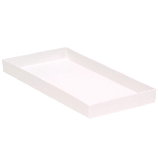 Plateau sans compartiment (9,5 x 20 cm) Bleu