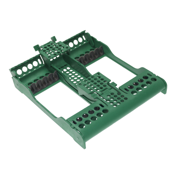 Cassette à instruments E-Z Jett pour 10 instruments vert