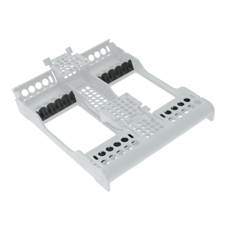 Cassette à instruments E-Z Jett pour 10 instruments blanc